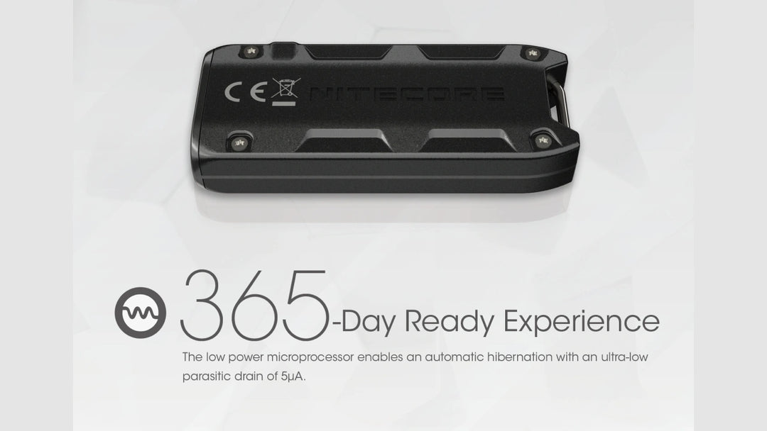 Nitecore TIP SE Metallic Keychain Light | 700 Lumen USB-C Rechargeable Headlamp