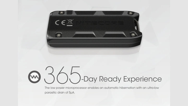 Nitecore TIP SE Metallic Keychain Light | 700 Lumen USB-C Rechargeable Headlamp