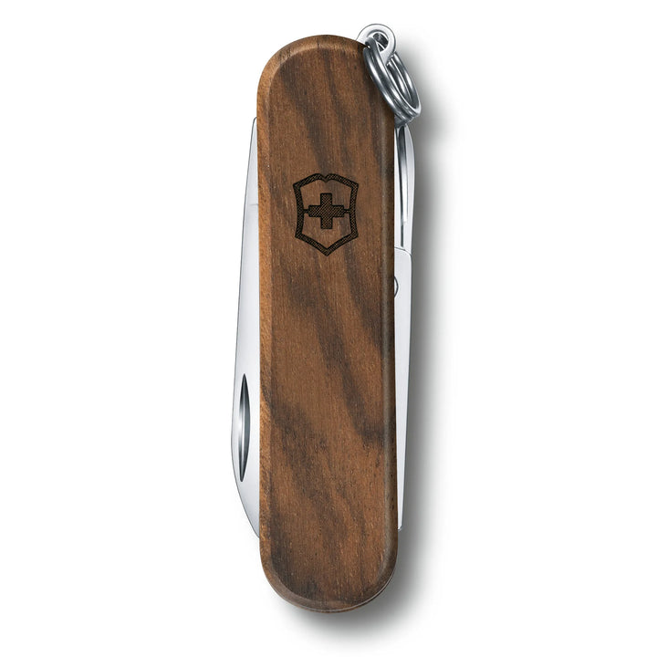 Victorinox Classic SD Wood – Compact 3 Function Pocket Knife for Everyday Carry