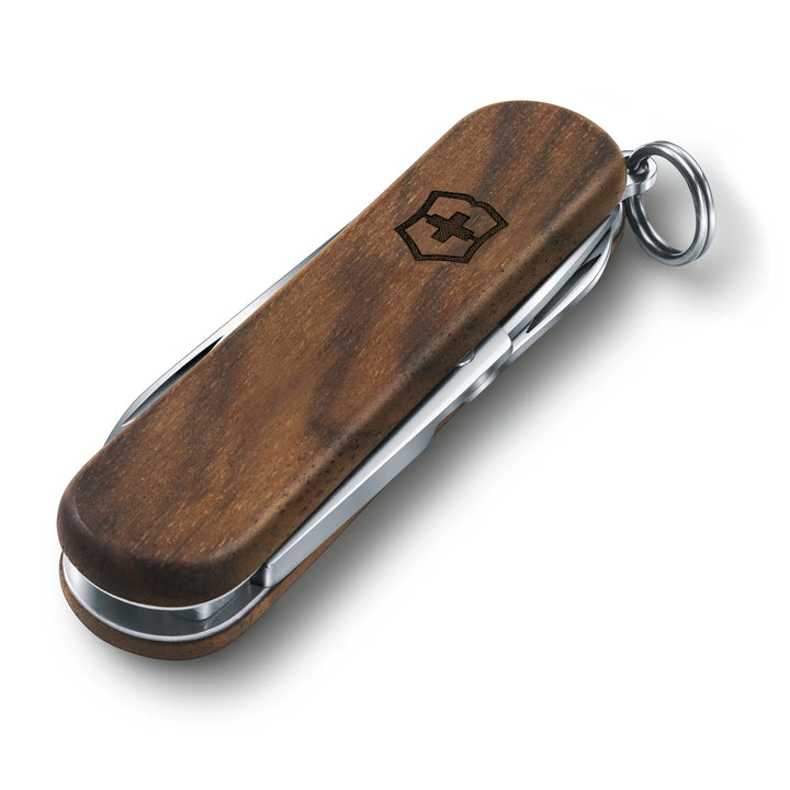 Victorinox Classic SD Wood – Compact 3 Function Pocket Knife for Everyday Carry