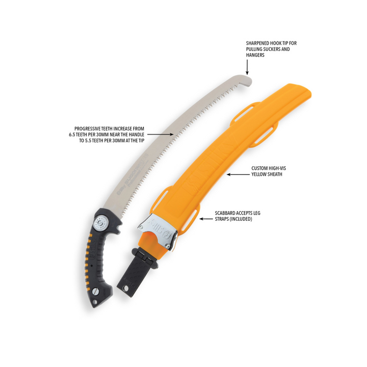 Silky Sugoi Curved Professional Arborist Handsaw | 360mm