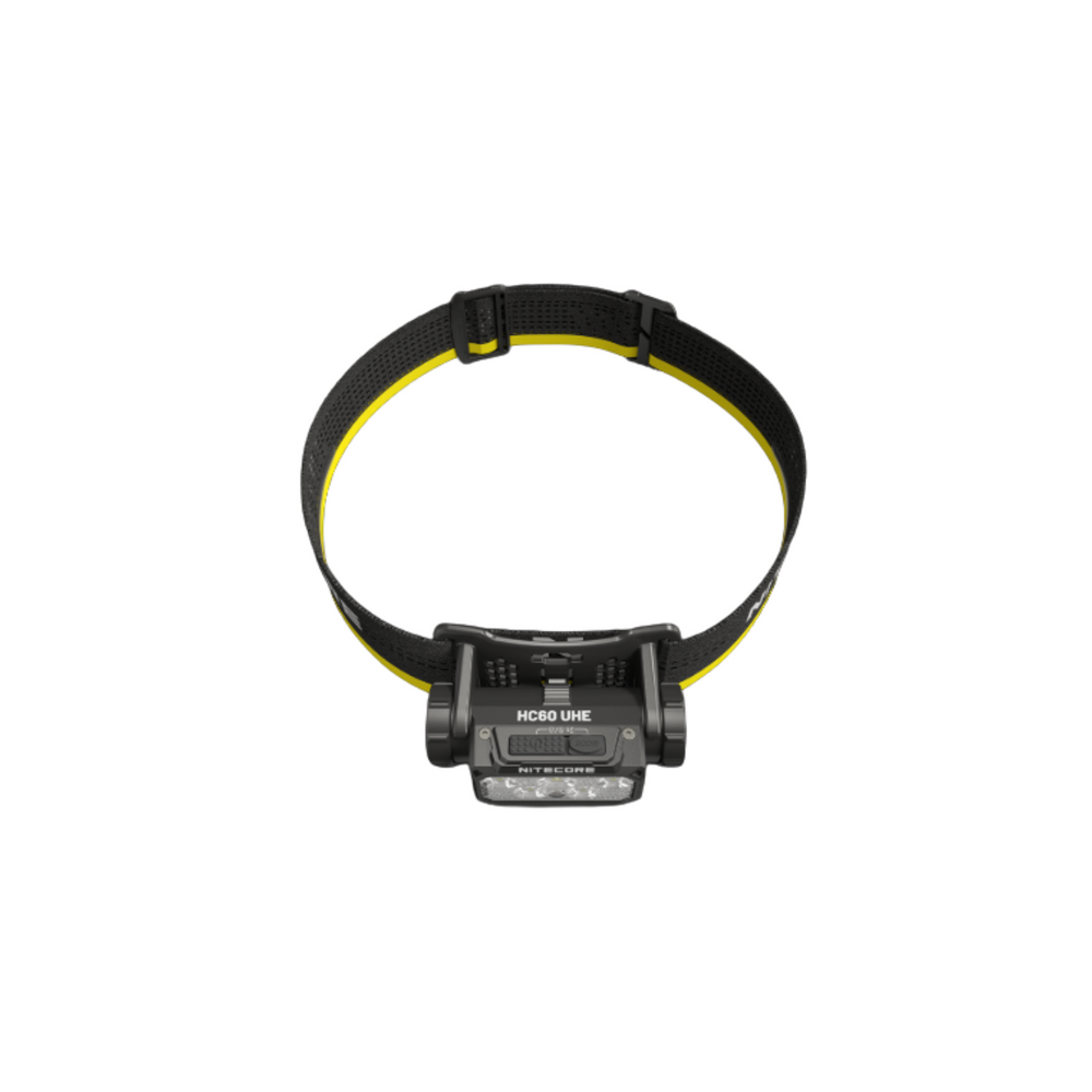NITECORE HC70 UHE Head Torch top side