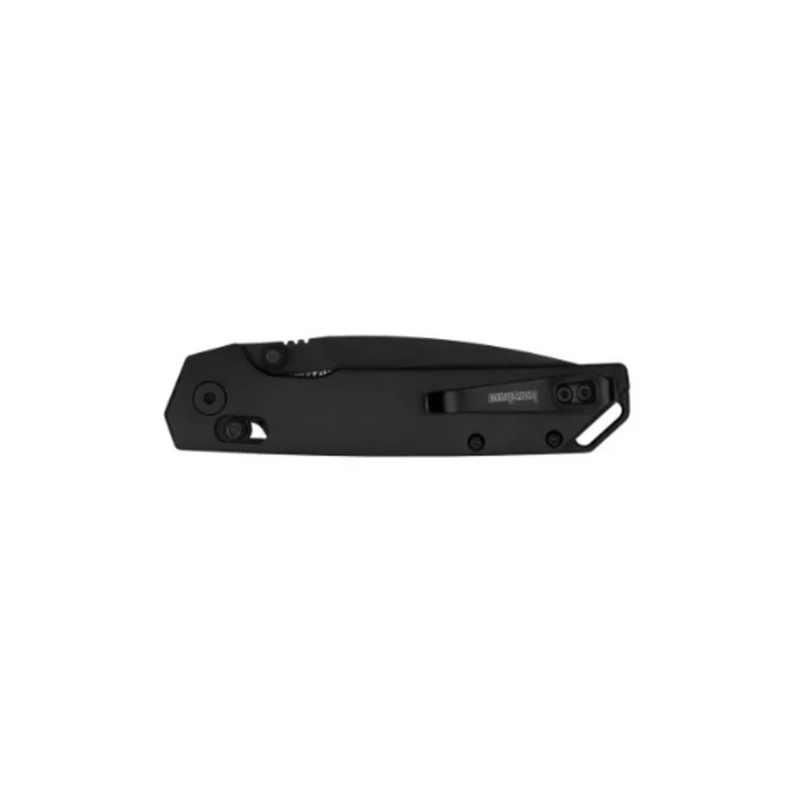 Kershaw 2038BLK Iridium, D2 Spear Point Blade, All Black Model