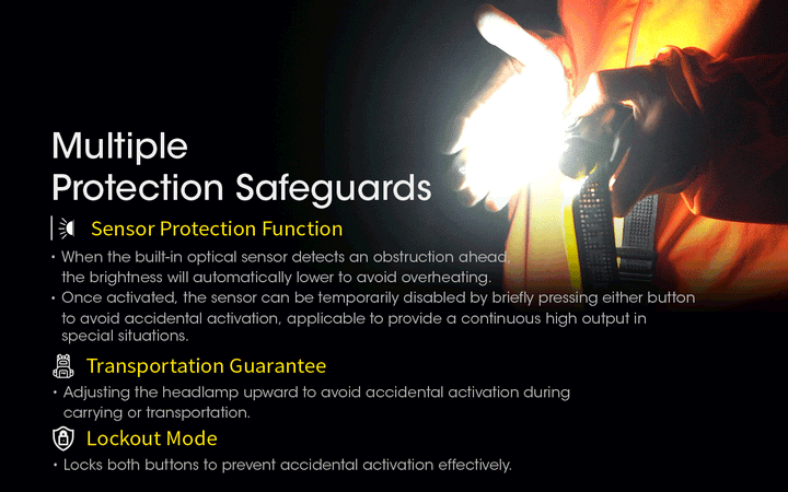 NITECORE NU40 | 1000 Lumen High-Capacity Headlamp