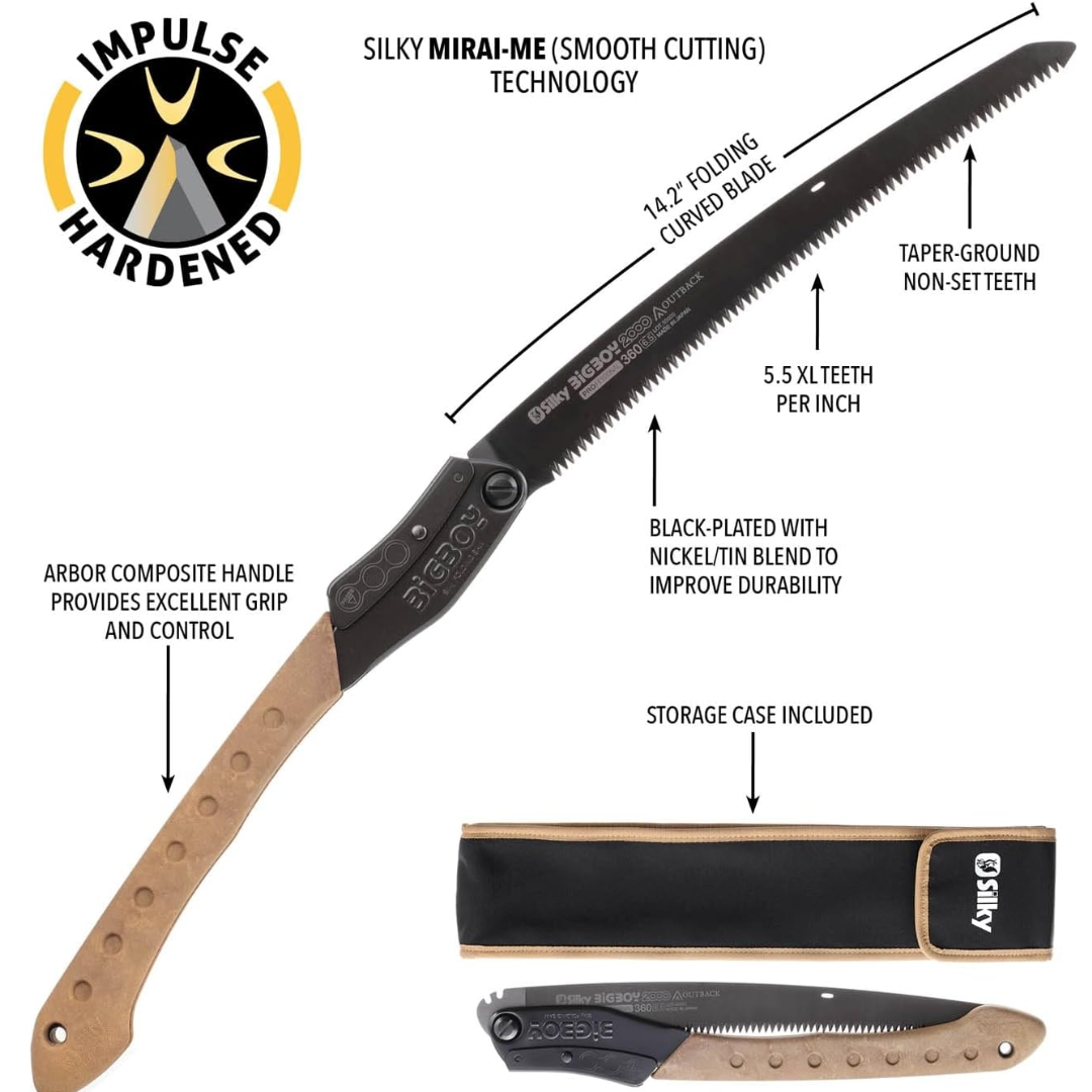 Silky Outback BigBoy 2000 Curved Extra Large Teeth | 360mm