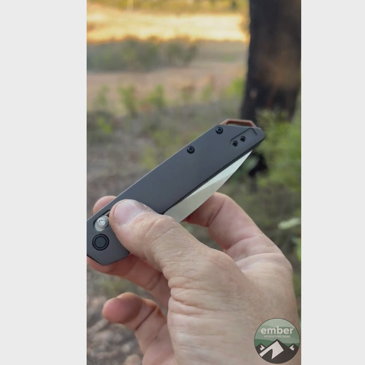 Kershaw 2038 Iridium Duralock Knife– D2 Spear Point