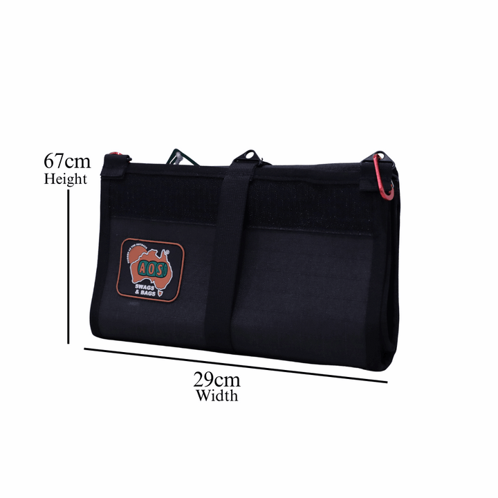 AOS Canvas 4-Pocket Camp Roll – Compact Organizer for Camping &amp; Outdoor Gear