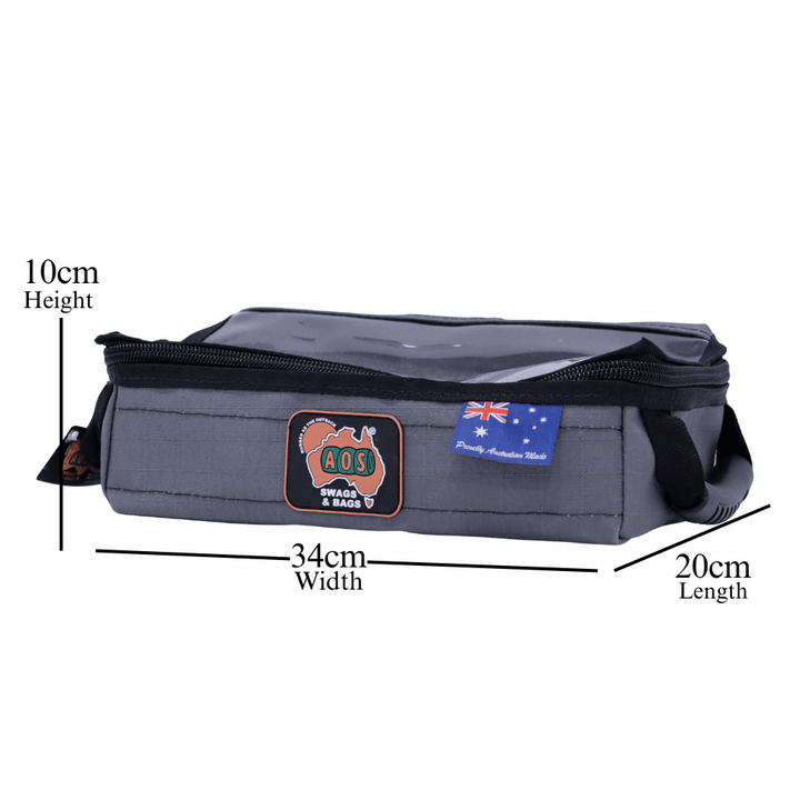 AOS Compact Drawer Canvas Bag – Durable Storage Organizer for Camping &amp; Travel