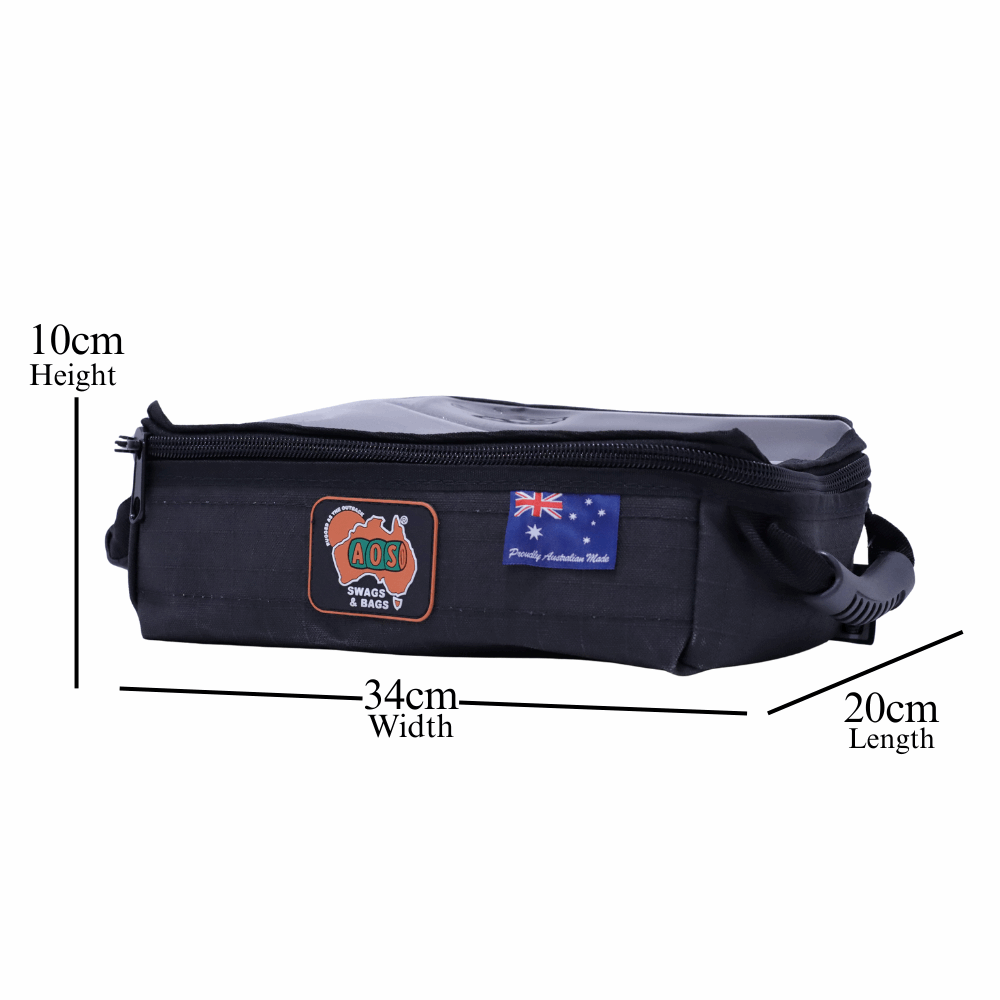 AOS Compact Drawer Canvas Bag – Durable Storage Organizer for Camping &amp; Travel