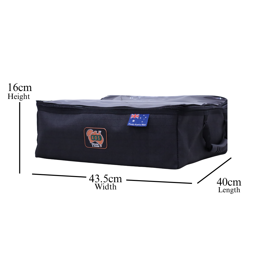 AOS Large Canvas Bag – Heavy-Duty Storage Organizer for Travel & Outdoor Adventures