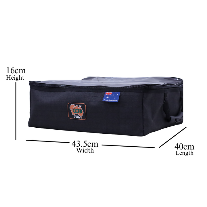 AOS Large Canvas Bag – Heavy-Duty Storage Organizer for Travel & Outdoor Adventures
