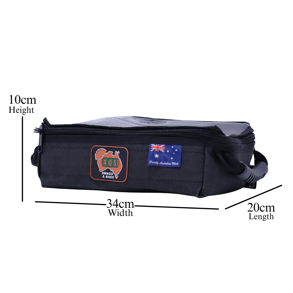 AOS Compact Drawer Canvas Bag – Durable Storage Organizer for Camping & Travel