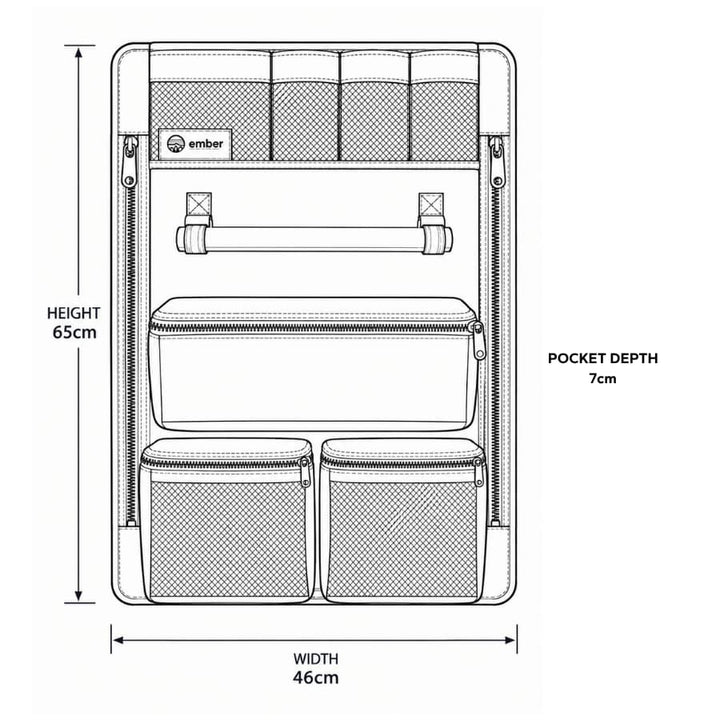 Large Fridge Organiser