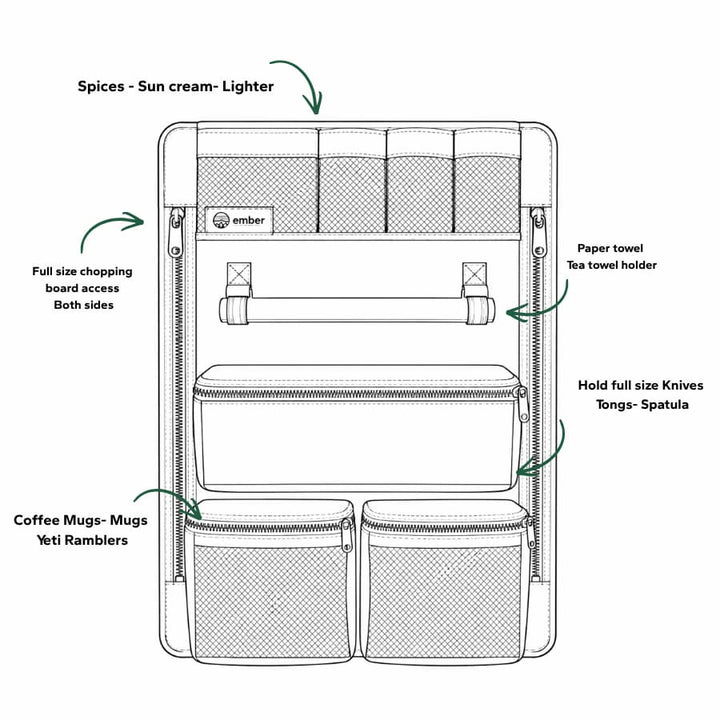 Large Fridge Organiser