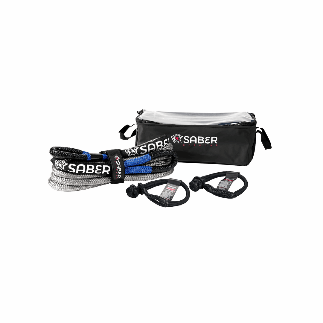 Saber 8K Heavy Duty Kinetic Recovery Kit – Offroad Recovery Gear