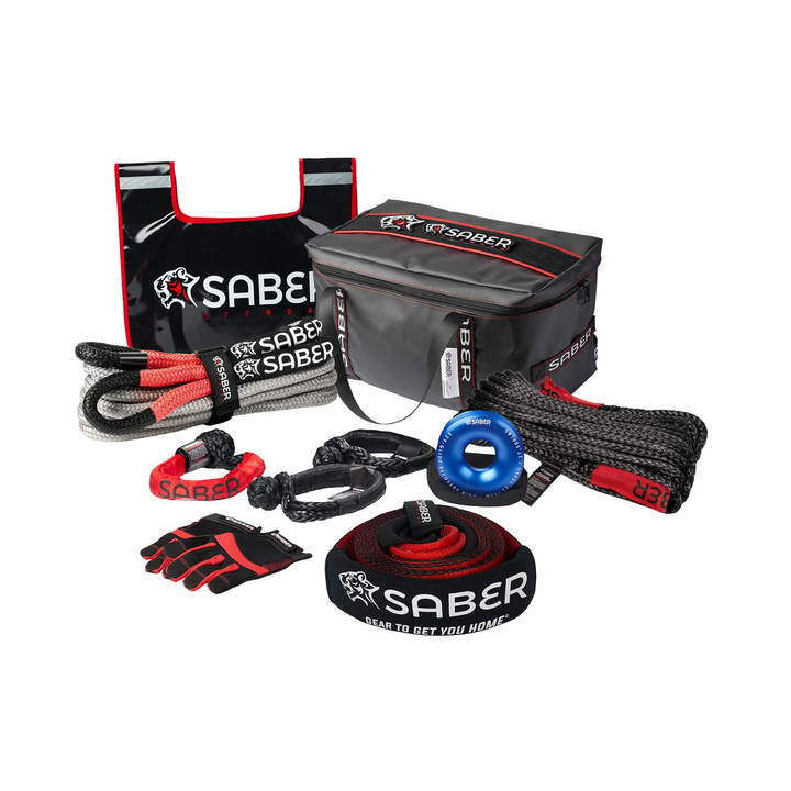 Saber 12K Ultimate Recovery Kit – Heavy-Duty Offroad Winch & Recovery Gear