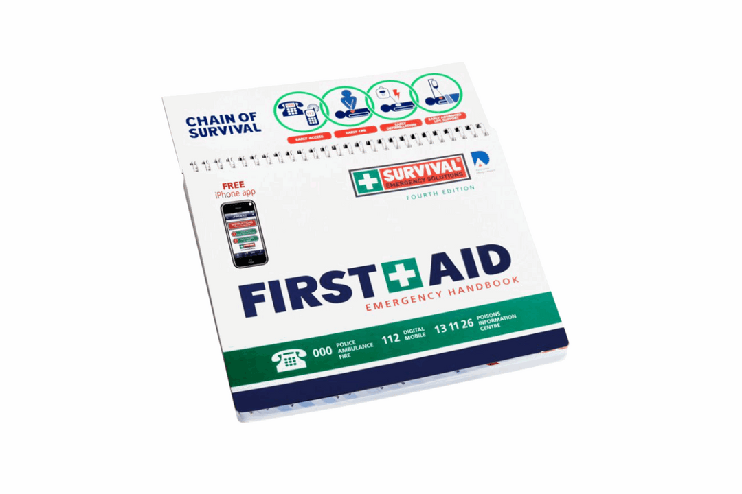 First Aid Emergency Handbook 6th Edition – Australian first aid guide with CPR and emergency procedures