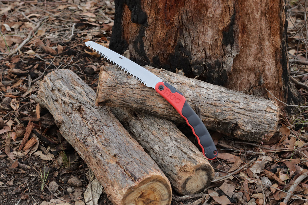 Silky F180 Large Tooth Folding Saw – 180mm Compact Outdoor Cutting Tool