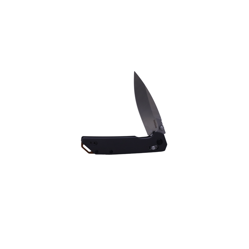 Kershaw 2038 Iridium, Duralock, D2 Spear Point Blade on its back