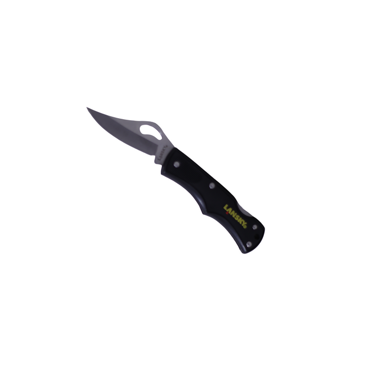 Lansky Lockback Folding Pocket Knife black