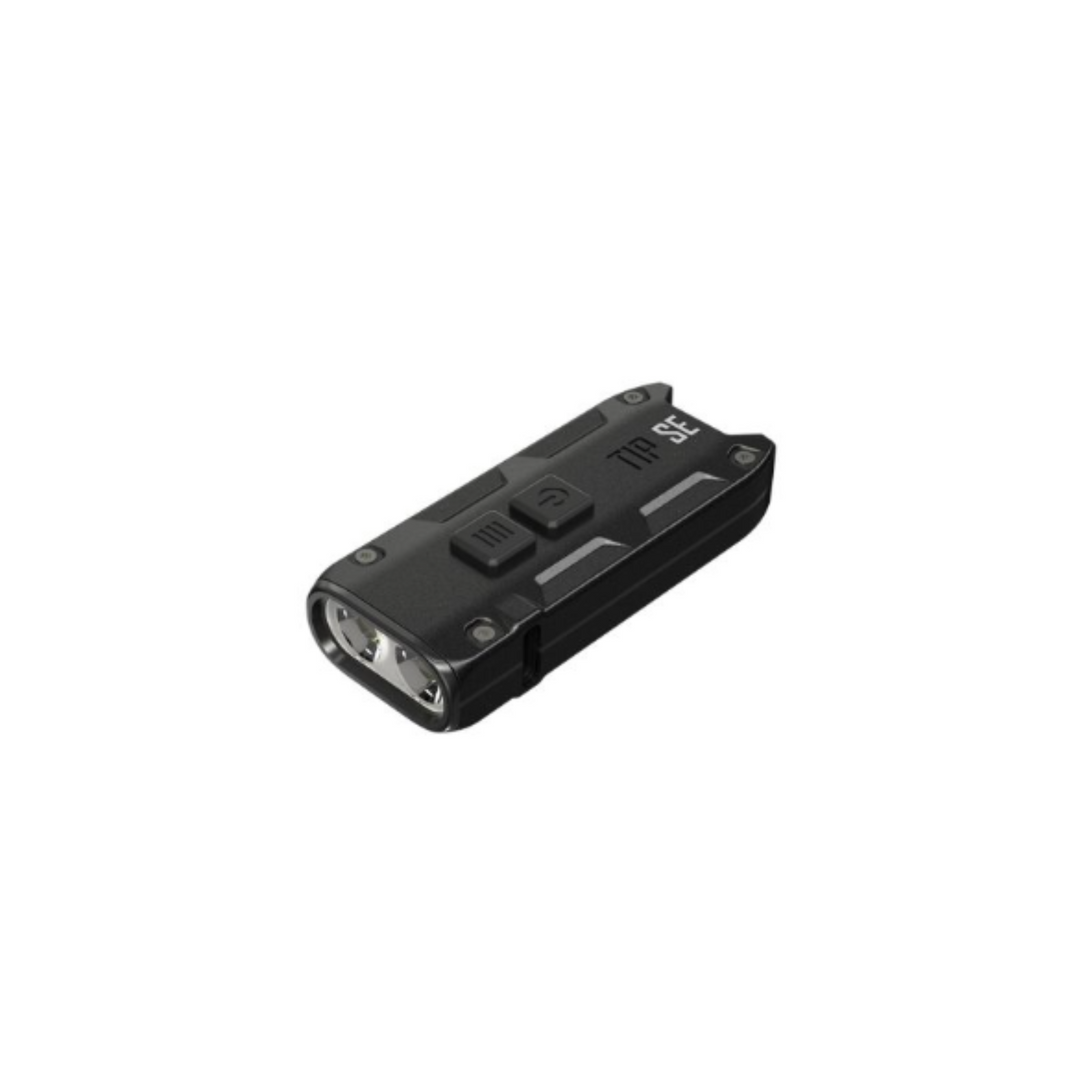 NITECORE Dual-Core Metallic Keychain Light Black