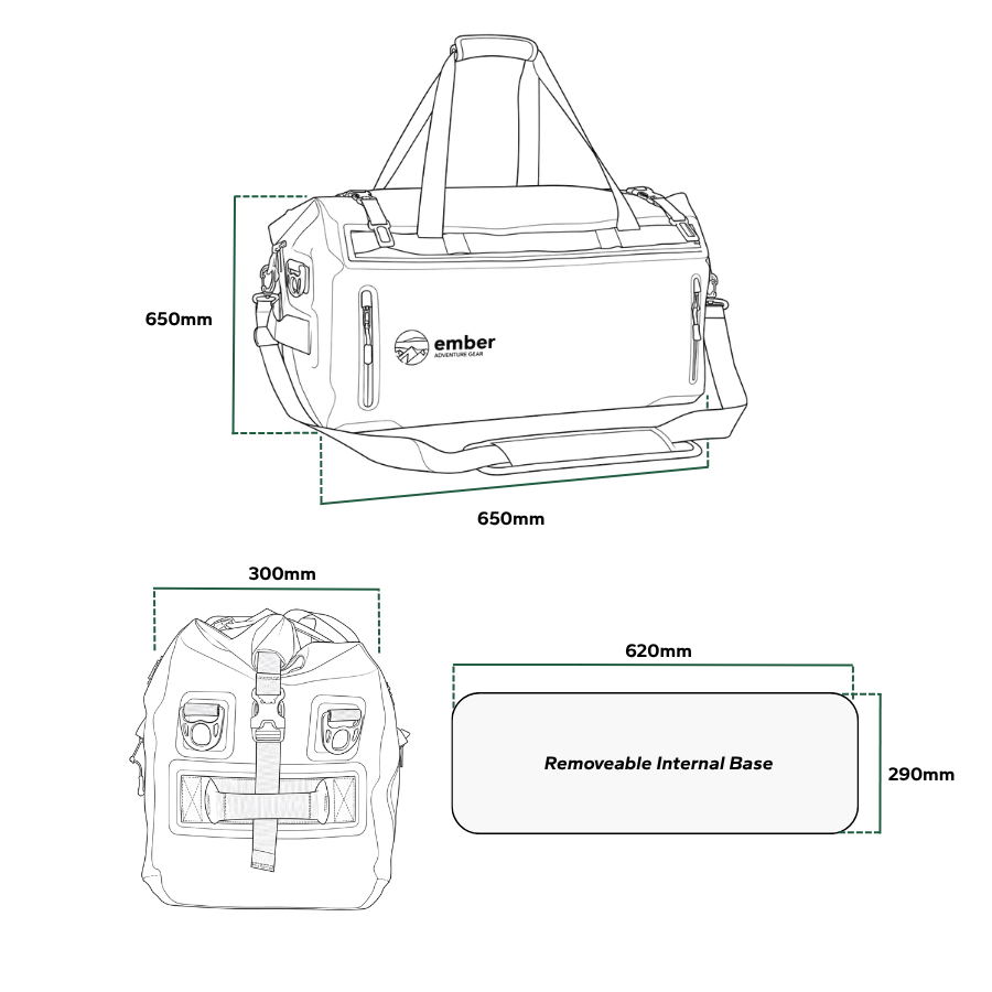 Brunswick Duffle 60L