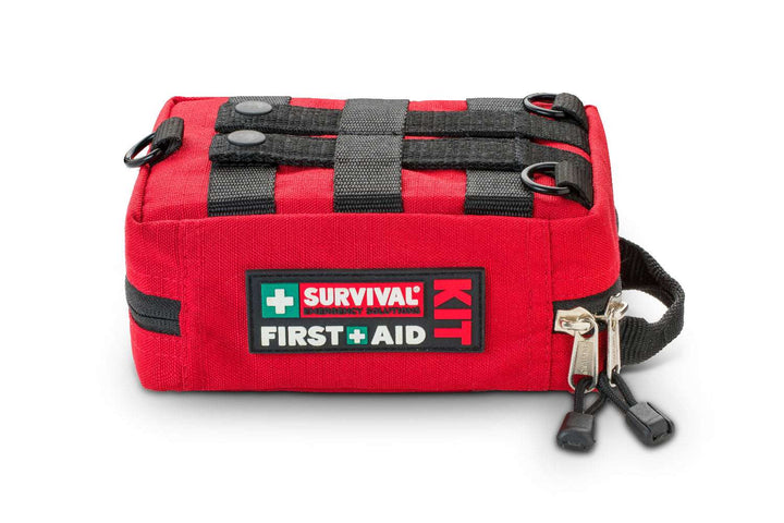 handy first aid kit laying flat down