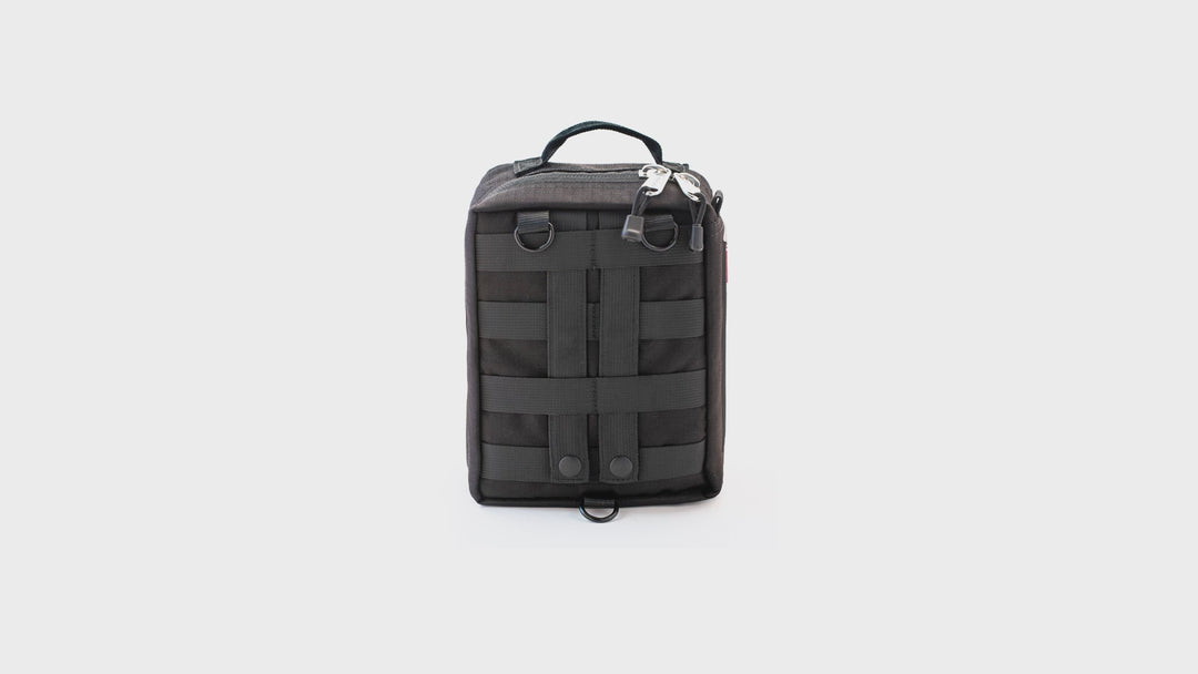 Vehicle travel kit in black explainer video show casing the product